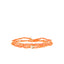 Crystal Stretch Wrap Bracelet with Heart Charm