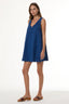 Kiona Mini Swing Dress - Sailor
