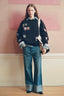 Zayna Denim Straight Leg Jean - Blue