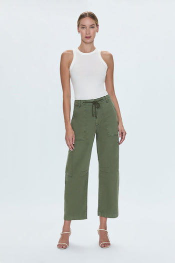Sabrina Curved Utility Pant - Meadow