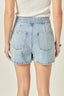 Asymmetrical Denim Skort