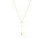 Droplet Lariat Waterproof Necklace