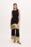 Nella Fringe Pant - Black