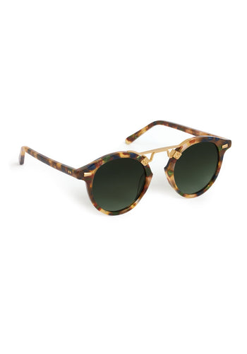 St Louis Sunglasses - Tuscan Tortoise 18K Polarized