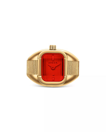 Nocturne Gold and Red Ring