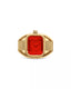 Nocturne Gold and Red Ring
