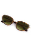 Leah Sunglasses - 18K + Maple
