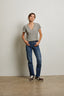 Rosie - Spandex Jersey V Neck