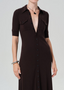 Amina Polo Dress - Chocolate