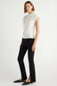 Kenny Asymmetric-Neck Tee - White