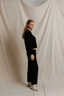 Nell - Travel Crew Neck Sweatshirt - True Black