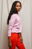 Ziggy - Inside Out Fleece Shrunken Crew - Sugar Pink