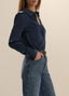 The Bailey Blouse - Navy