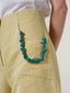 Linked Gemstone Wristlet - Turquoise
