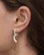 Twist Pave Hoops