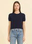 Kadri Cashmere Tee - Navy