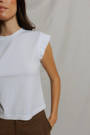 Porter Short Sleeve Tee - White