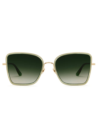 Jolene Sunglasses - 12K Titanium + Selene