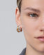 Florence Earrings - Two-Tone