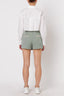 Asymmetrical Wrap Mini Skort