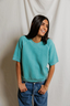 Kennedy	Core Fleece Short Sleeve - Teal Blue