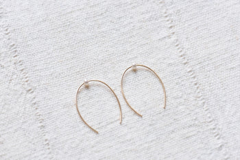 Pearl Threader Earrings