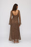 Tierra Maxi Dress - Chocolate