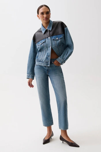 Issa	Mid Rise Ankle Straight - Metropolis