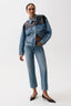 Issa	Mid Rise Ankle Straight - Metropolis