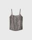 Lili Beaded Tank - Chocolate