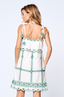 Lyndon Embroidered Mini Dress