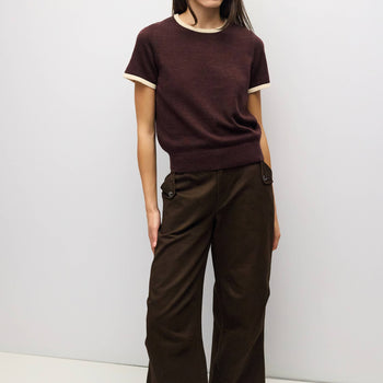The Layered Tee - Brown