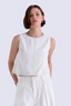 Rue Pop Over Swing Shirt - Off-White