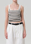 Faye Tank - Midnight Stripe