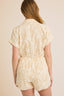 Cream Floral Romper