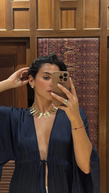 Multi Fish Bib Necklace