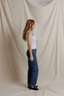Violet Sweater Rib Top - Heather	Grey