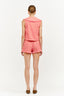 Coral Sleeveless Blouse