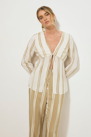 Desire Stripe Top
