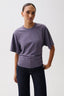 Veronica	Kimono Sleeve Fitted Tee - Acai