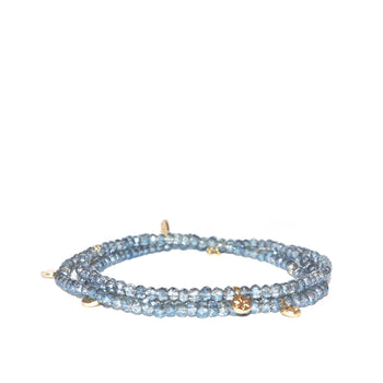 Mini Disc Stretch Wrap Bracelet