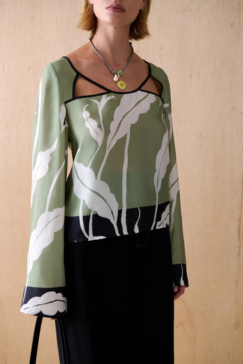 The	Freja Top - Ophelia Floral