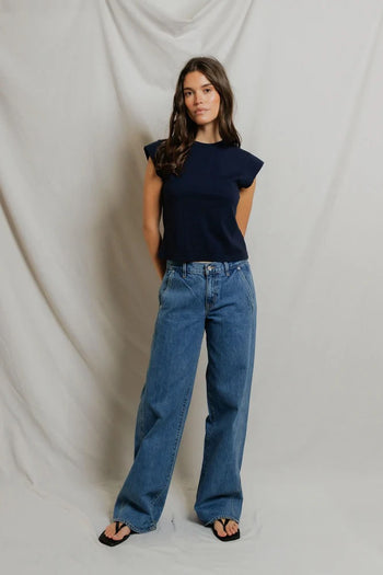 Porter Short Sleeve Tee - Navy