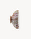 Midi Heirloom Claw - Opalite Shell Checker