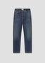 90's Pinch Waist Crop Jean - Overcast