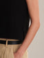 Demi High Neck Tank - Black