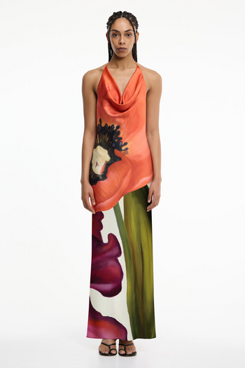 Derby Maxi Dress - Poppy Botanic