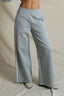 Mikos Travel Wide Leg Pants - Heather Grey