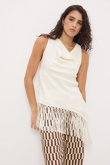 Imprint Top - Cream