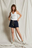 Layla - French Terry Sweat Shorts - Navy